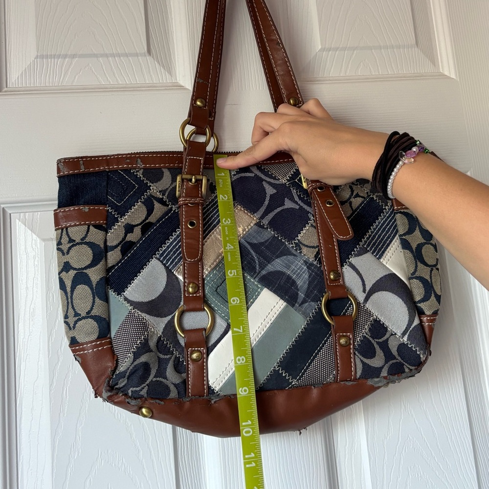 Coach patchwork purse - Picture 11 of 11